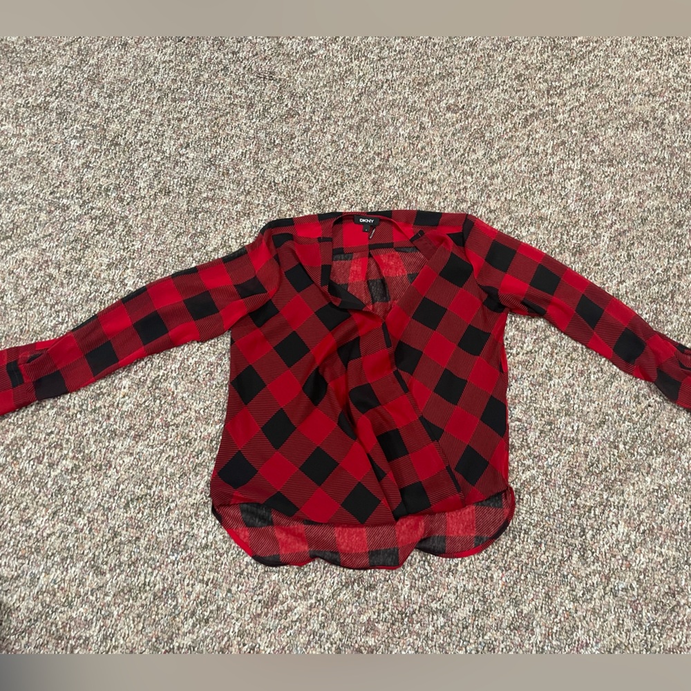 DKNY Plaid Shirt